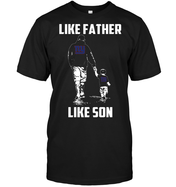 New York Giants "like Father, Like Son" T-Shirt